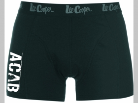 A.C.A.B. čierne trenírky BOXER top kvalita 95%bavlna 5%elastan